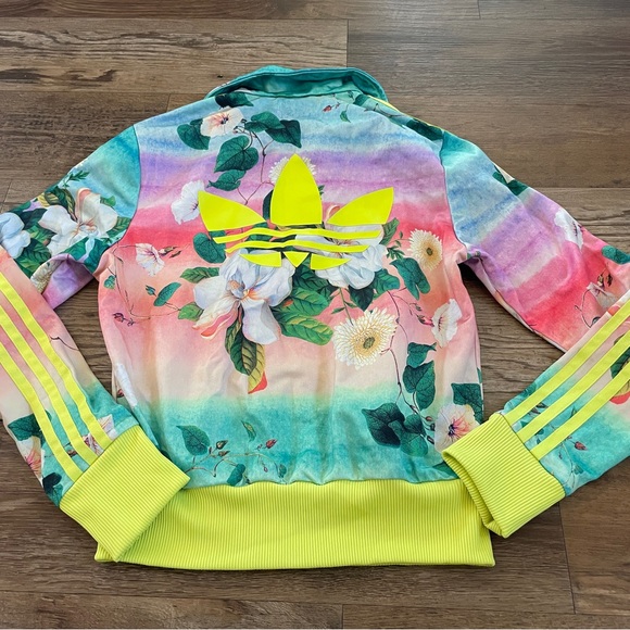 Adidas farm floralina firebird track jacket - Picture 6 of 8